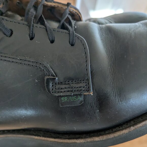Redwing Postman Oxfords (SIZE US 9.5) in Black Chaparral Leather - Picture 8 of 9